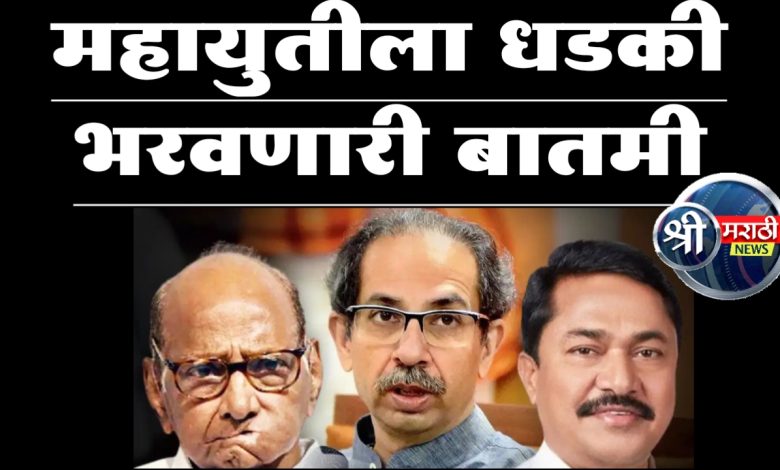 महायुतीला धडकी भरवणारी बातमी महायुतीला धडकी भरवणारी बातमी