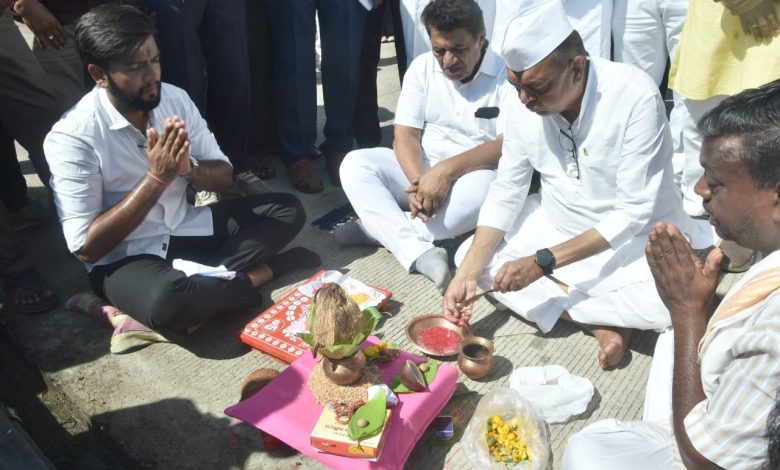 तापी परिसराला वरदान ठरणाऱ्या शेळगाव बॅरेज धरणाचे आमदार शिरीष दादा चौधरी यांच्या हस्ते जलपूजन तापी परिसराला वरदान ठरणाऱ्या शेळगाव बॅरेज धरणाचे आमदार शिरीष दादा चौधरी यांच्या हस्ते जलपूजन