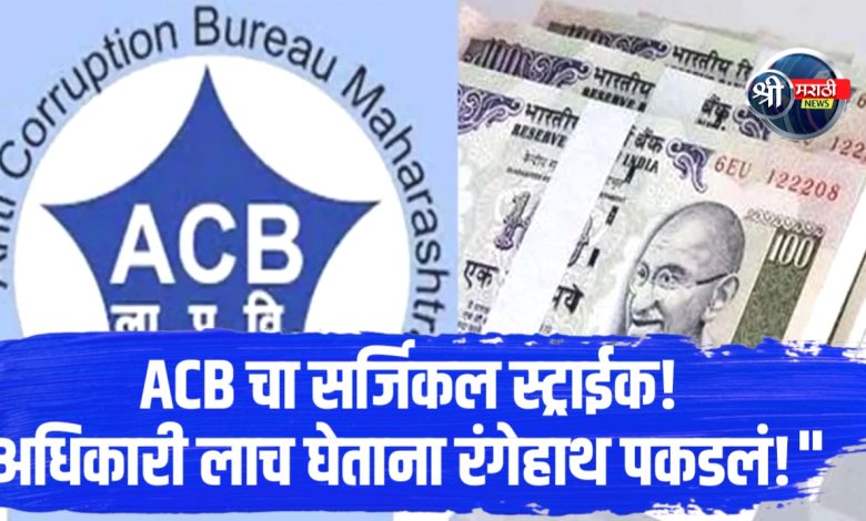 जळगाव येथे आरोग्य विभागाच्या अधिकाऱ्याला 15 हजाराची लाच घेताना रंगेहाथ पकडले! जळगाव येथे आरोग्य विभागाच्या अधिकाऱ्याला 15 हजाराची लाच घेताना रंगेहाथ पकडले!